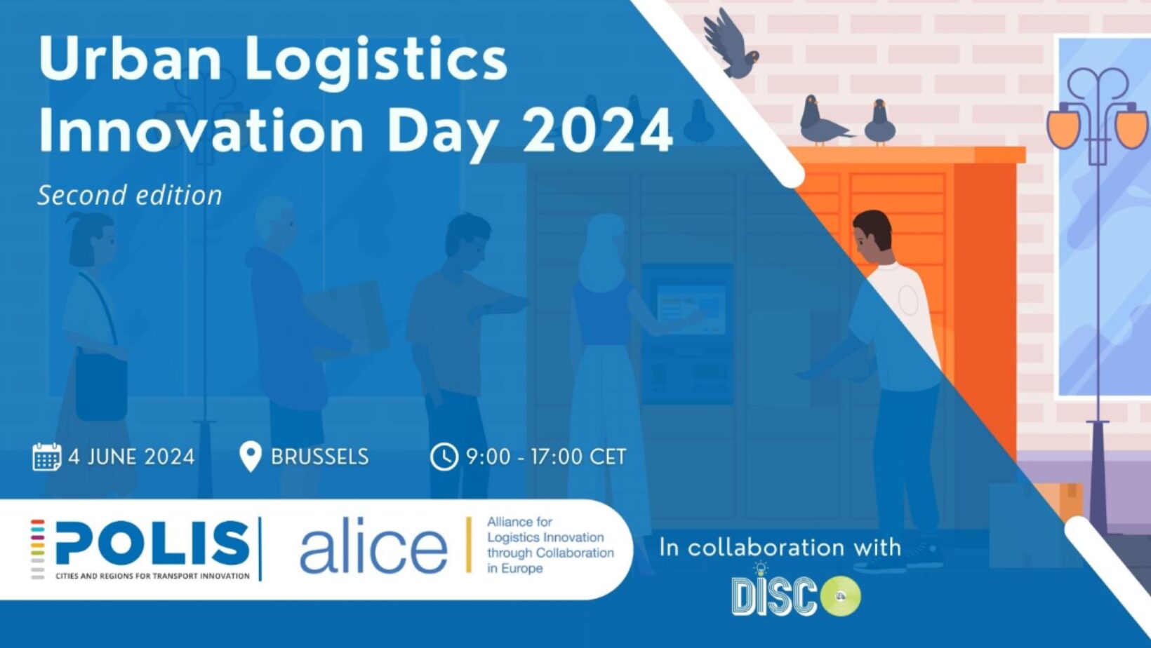 Urban Logistics Innovation Day, today in Brussels the event organised by POLIS and ALIS in cooperation with DISCO Project, coordinated by FIT
