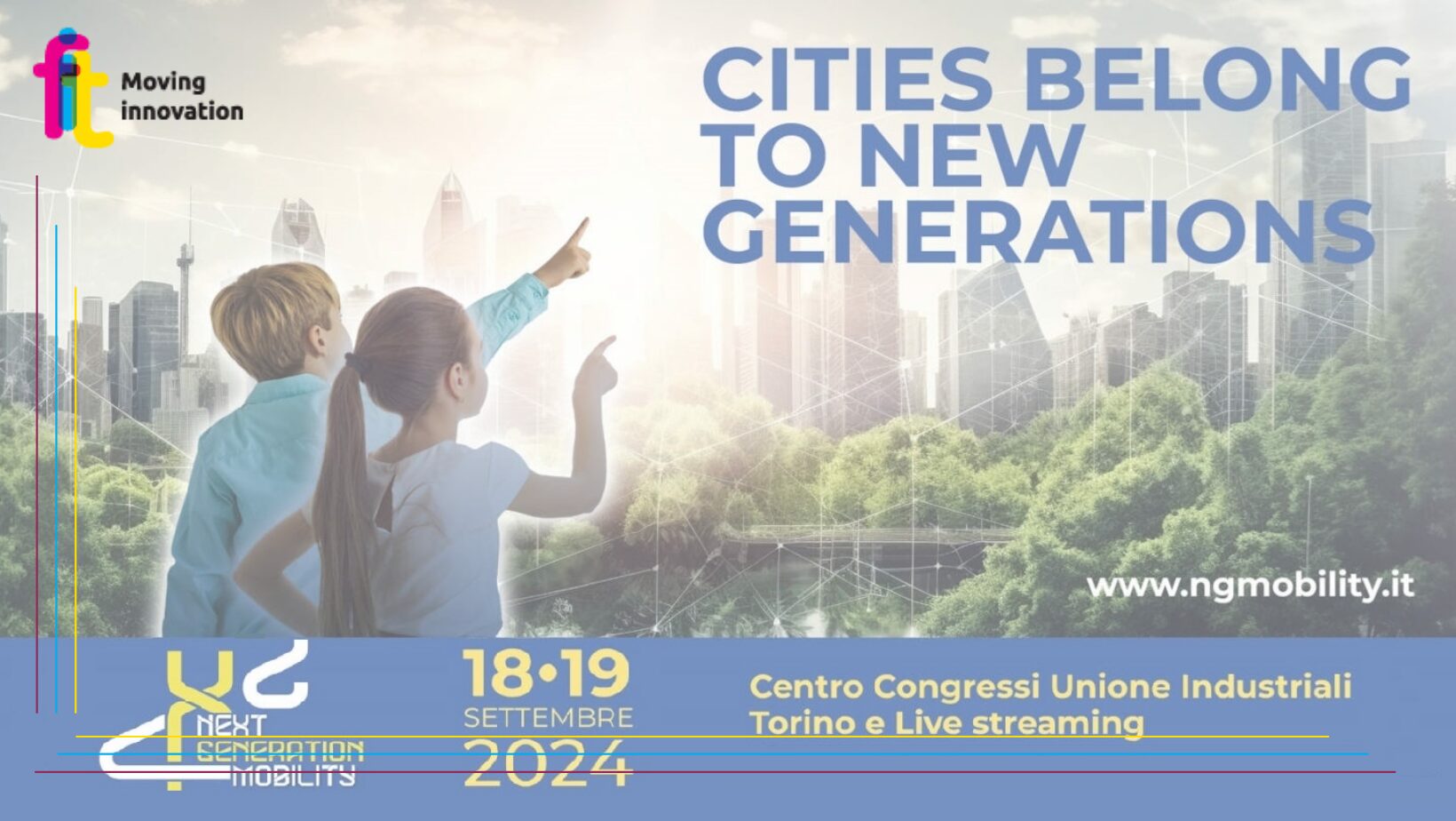 ‘The Future of Urban Logistics is Open’, Wednesday 18 September, as part of Next Generation Mobility, the speech by FIT Director Fabio Cartolano